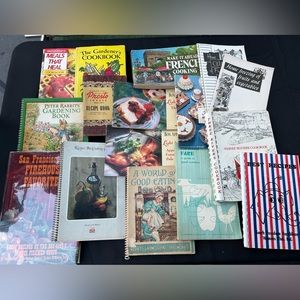 30 vintage cookbooks lot of books lot of cookbooks MCM